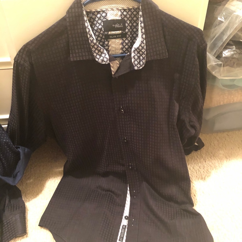 Eight X long sleeve button up